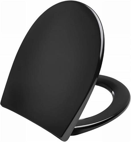 Pressalit Scandinavia Plus closetzitting met softclose en lift off zwart