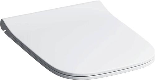 Geberit Smyle Closetzitting Topfix Softcl.Afneemb. Wit