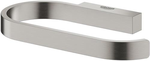 GROHE Selection Toiletrolhouder - Zonder Deksel - SuperSteel (RVS-look)