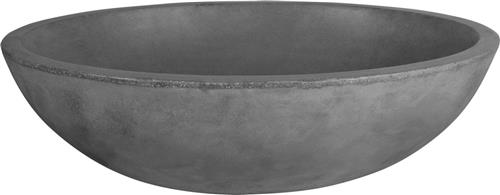 Differnz Dias - Waskom beton donkergrijs - 50 x 38 x 14 cm