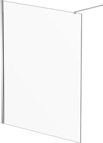 Saniclass Bellini douchewand  Inloopdouche - 160x200cm  Chroom hoogglans
