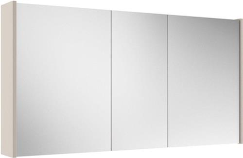 Saniclass Prime Spiegelkast - 120x63x16cm - inclusief zijpanelen - cotton (beige)