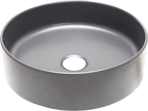GO by Van Marcke Phaedra opbouwkom rond 40x40x14.5cm porselein licht grijs