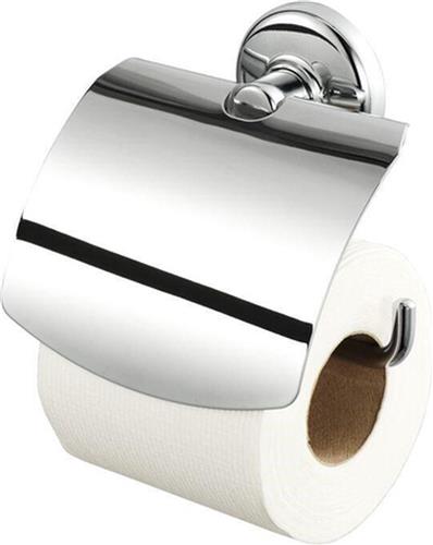 Geesa Hotel Toiletrolhouder met klep Chroom