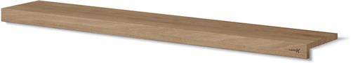 Looox Wooden Cover Planchet 100x25x4cm Old Grey