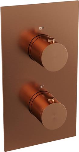 Inbouw Douchethermostaat Brauer Copper Edition Compleet