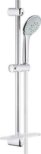 GROHE Euphoria 110 Champagne Doucheset met Glijstang (600 mm) - Ã 11 cm - 3 Straalsoorten - Chroom