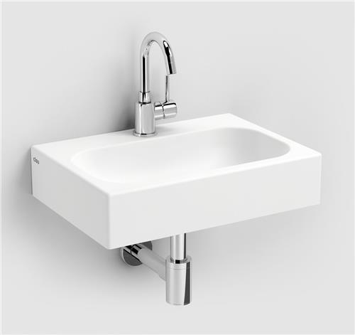 Clou Match Me fontein 45x32cm voorbewerkt kraangat Aluite Wit mat