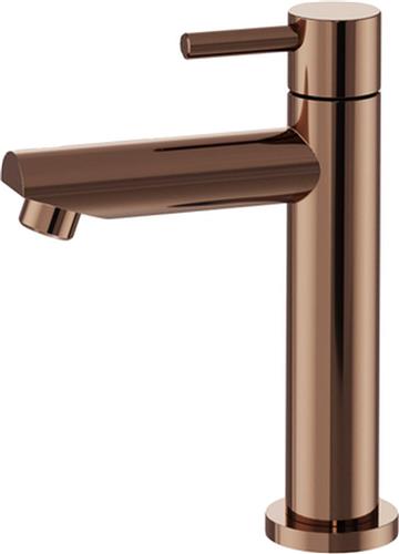 Fortifura Calvi Fonteinkraan - 15.4cm - opbouw - 1gats - Geborsteld koper PVD (Koper)