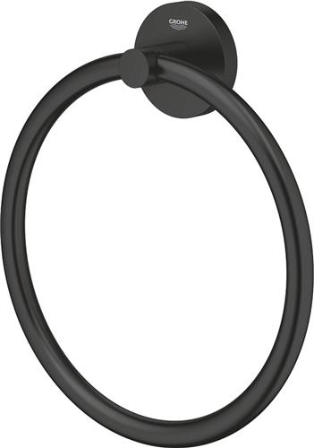 GROHE Start Handdoekring - Mat zwart
