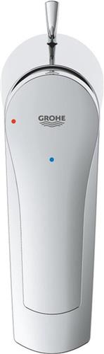 GROHE Eurosmart waterbesparende wastafelmengkraan 185x74x149mm met waste Chroom