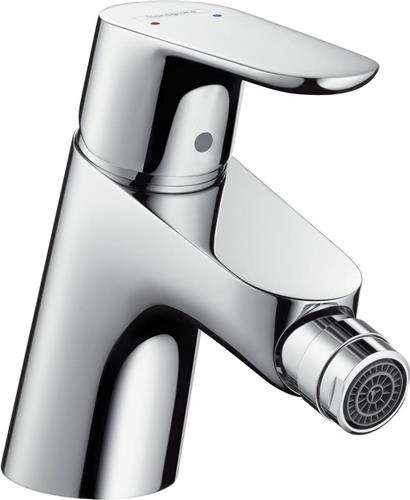 Hansgrohe Focus E2 bidetkraan met waste chroom