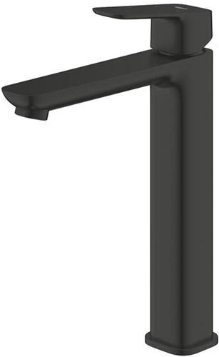 Grohe Cubeo Wastafelmengkraan - XL-size - uitloop 16.1cm - opbouw - zwart mat