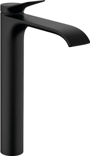 hansgrohe Vivenis ééngreeps wastafelmengkraan 252 zonder afvoer mat zwart