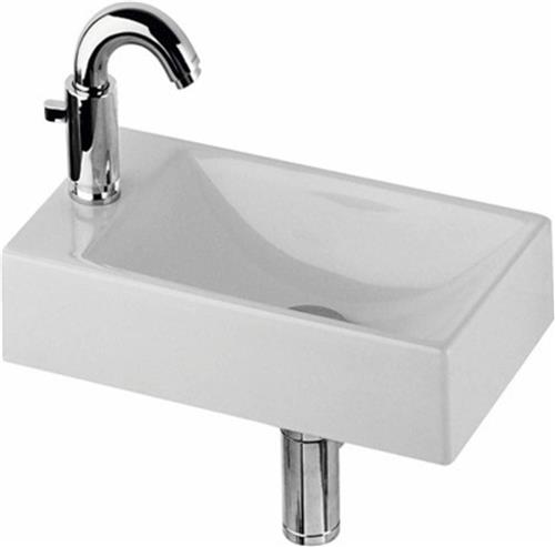 Sphinx Serie 420 Fontein Toilet Links - 40 x 23 cm - Keramiek - Wit