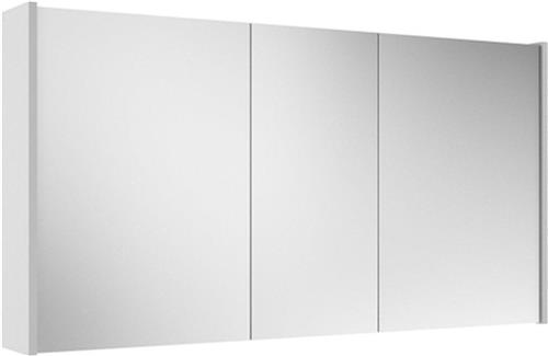 Saniclass Prime Spiegelkast - 120x63x16cm - inclusief zijpanelen - greige (grijs)