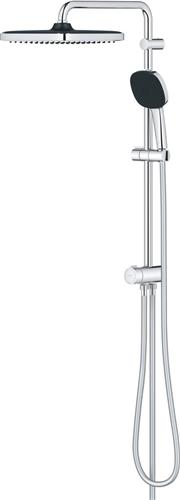 GROHE QuickFix Vitalio Comfort 250 Flex douchesysteem met omstelling voor wandmontage - Waterbesparend - Chroom