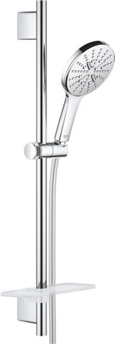GROHE Rainshower SmartActive 130 Glijstangset - 60 cm - met zeepschaal - chroom - 26575000