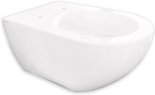 Royal Plaza Belbo wandcloset - 55cm - cycloneflush - zonder spoelrand - mat wit
