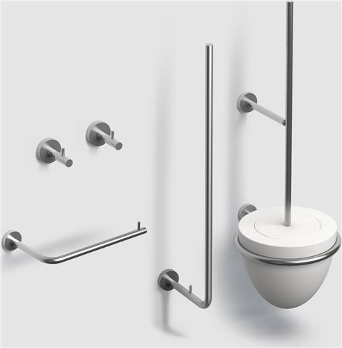 Clou Slim accessoireset geborsteld RVS