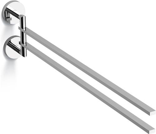Clou Flat handdoekrek 48.7cm dubbel chroom
