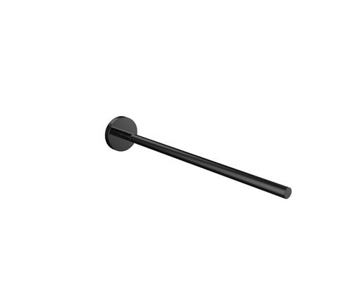 Emco Round handdoekhouder 1-lids vast zwart