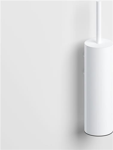 WC Borstel Set Hangend Clou Sjokker Mat Wit