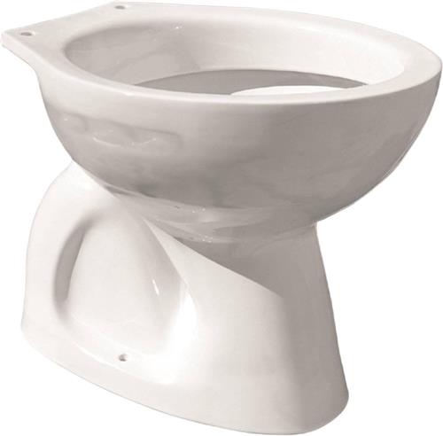Vrijstaande Toiletpot Van Marcke ISIFIX Verborgen Vloeraansluiting S 12 cm Wit