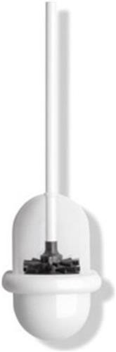 Hewi Serie 477 Closetborstelgarnituur H47xB14.1xD14cm Kunststof Wit