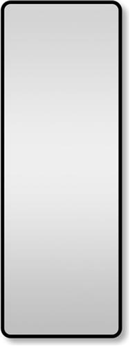 Saniclass Retro Line 2.0 Rectangle Spiegel - 140x50cm - rechthoek - afgerond - frame - mat zwart