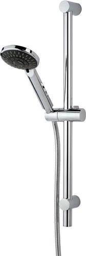 Tiger Alicante Doucheset - Douchekop Ø 10 cm - Tot 40% waterbesparend - 5 standen - Chroom