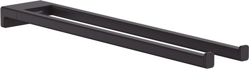 hansgrohe AddStoris handdoekhouder 2-lids mat zwart