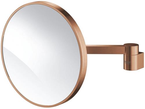 GROHE Selection scheerspiegel 7x vergrotend brushed warm sunset