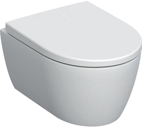 Geberit Icon Wandclosetpack - compact - 49cm - rimfree - softclose - quickrelease - wit