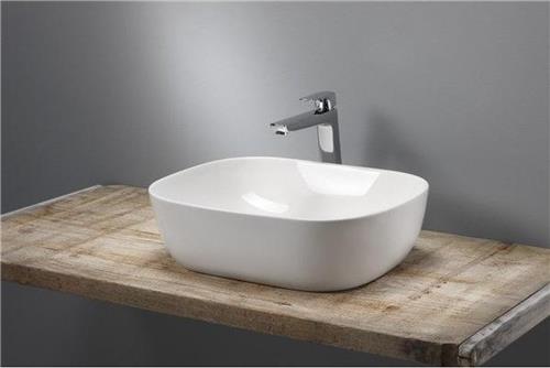 Royal Plaza Latona opzetwastafel ovaal 49x39,5x14,5cm wit
