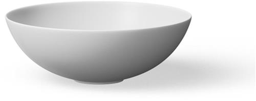 Looox sink collection opzet waskom rond diameter 40cm matt white
