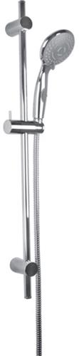 Nemo Go Dana doucheset compleet handdouche 3 jets doucheslang 150 cm diameter stang 18 mm lengte 710 mm