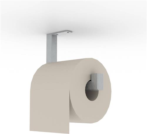 Looox Mini Base Shelf Toiletrolhouder 16x14 cm RVS Geborsteld