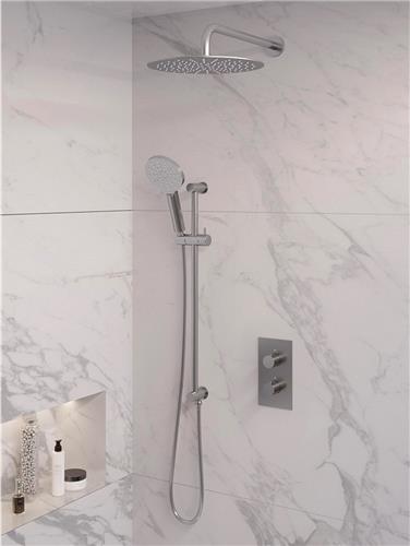 Brushed Edition thermostatische inbouw regendouche SET 46