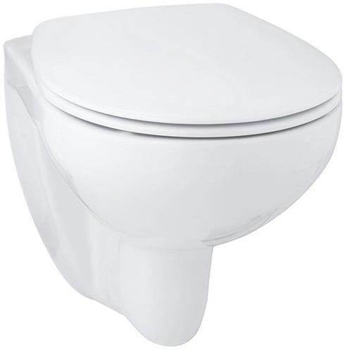 GROHE Bau Hangend Toilet - Exclusief toiletbril - Keramiek - Wit