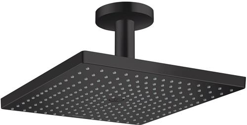 hansgrohe Raindance E hoofddouche 300 1jet met plafondaansluiting mat zwart