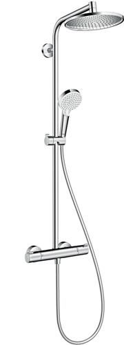 hansgrohe Crometta S Showerpipe 240 1jet met thermostaat chroom