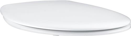 GROHE Bau WC bril - Met deksel - Soft close - Incl. bevestigingsset - Duroplast - Wit