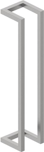 Saniclass Dual handdoekrek - Badkamerrek  60x12.5x12.5cm - RVS geborsteld