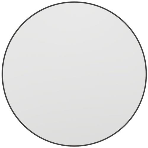 Haceka Deco spiegel - 80x80cm - rond - mat zwart
