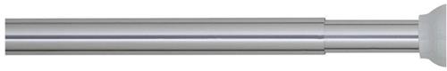 Sealskin Douchegordijnstang - Klemstang - Aluminium - 110-185 cm - Chroom