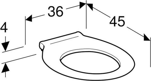 Geberit 300 Closetzitting 501.389.01.1