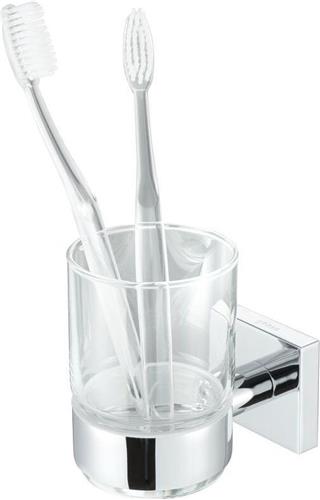 Geesa Nelio Glashouder met glas - Chroom