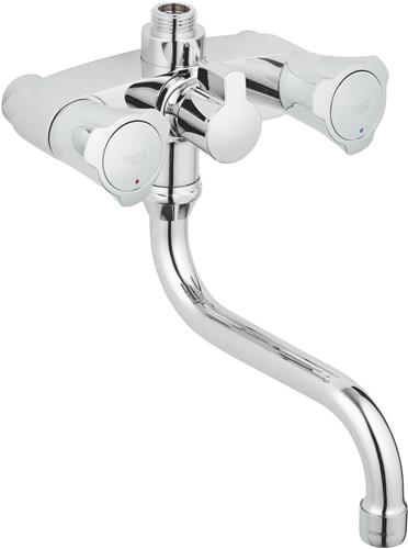 GROHE Costa L Douchekraan - 12 cm - Met omstelling - Zonder koppelingen - Chroom