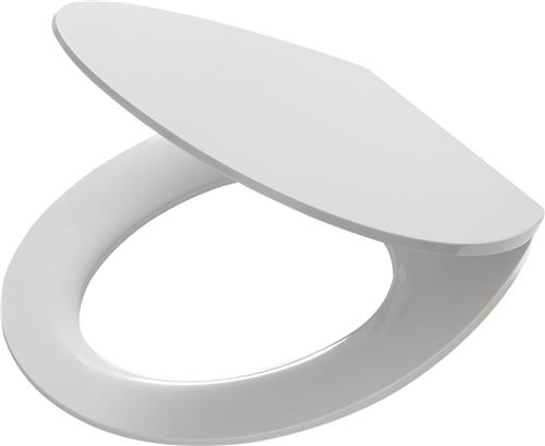 Tiger Blade - WC bril - Toiletbril met deksel - Soft Close - Easy Clean functie - Duroplast - Wit
